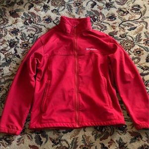 Columbia Red Fleece Jacket